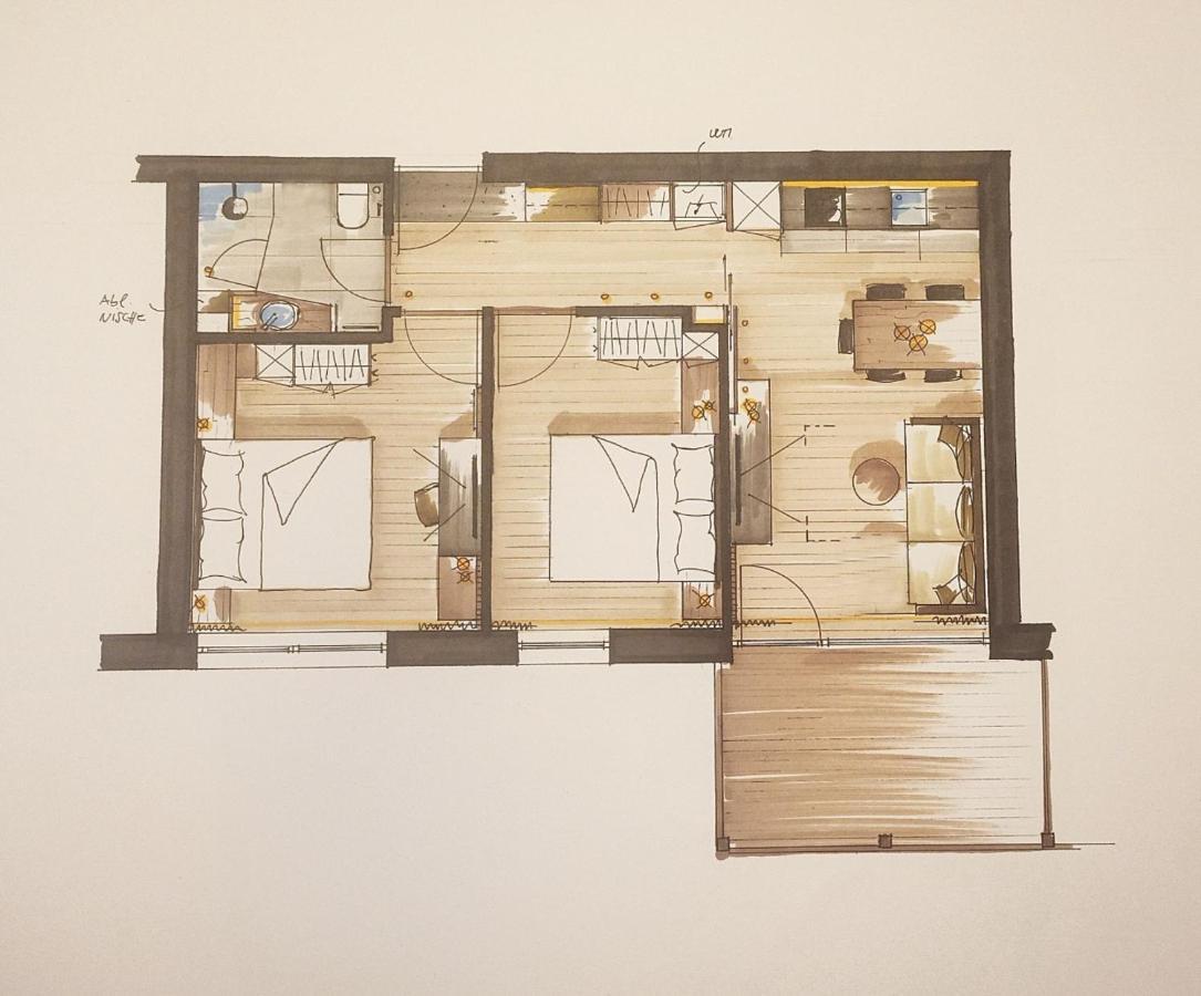 Deluxe Appartement Arve Olang Eksteriør billede